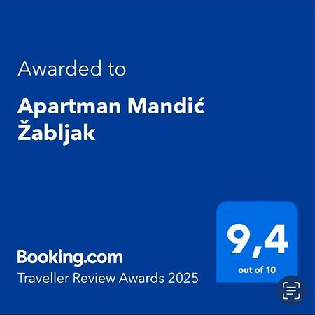 Apartman Mandic Zabljak Екстериор снимка